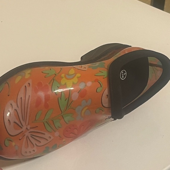Sloggers Slip On Rain/Garden Shoes Women's Size 9 Floral Butterfly NWOT/NO BOX - Picture 10 of 11